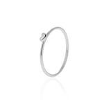 DRAKENBERG SJÖLIN Loving Heart drop ring 18,5 Silver