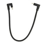 USB-C Förlängningskabel 10 Gbps 4K 60Hz 90 Grader Höger USB Han till Han Förlängningsdatakabel 0,3m/1,0ft