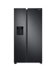Samsung Series 8 Rs68A884Cb1/Eu American-Style Fridge Freezer With Spacemax&Trade; Technology - C Rated - Black Stainless Steel