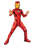 Iron Man Costume Boys Licensed Marvel Superhero Fancy Dress Outfti + Mask