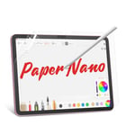 BERSEM Lot de 2 Protection Écran pour iPad 10ème Génération 10,9 Pouces (2022) Protecteur D'écran en PET Papier Mat pour Dessiner, Anti Reflet, Anti Empreintes, Compatible avec Apple Pencil