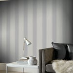 Arthouse Luxe Stripe Metallic Textured Large Stripes Vinyl Wallpaper 906607