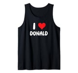 I Love Donald - Heart Tank Top