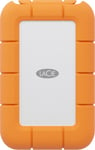 Lacie Mini Rugged Ssd 2tb Usb Type-c Grå, Orange