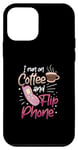 Coque pour iPhone 12 mini Coffee Addict Latte Lovers 90S Téléphone portable vintage à clapet