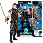 Dc Gaming Batman Arkham City Rasalghul Ra's Al Gul Build-A-Figure 7'' Figurine