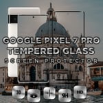 Google Pixel 7 Pro - Härdat Glas 9H - Super kvalitet 3D Skärmskydd