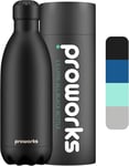 Proworks Stainless Steel 1.5L Water Bottle | Double Insulated Vacuum Flask for 1