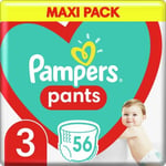 PAMPERS Pants Maxi Pack housuvaipat 3 koko, 56 kpl