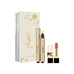 Gift Set Touche Éclat Le Stylo + Mini Rouge Pur Couture Nu Muse - Gift Set For Her - For Woman - Gift Set - YSL