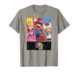 The Super Mario Bros. Movie Mushroom Kingdom Trio Panels T-Shirt