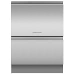 Fisher & Paykel DD60D4HNX9 60cm Stainless Steel Built-under Double DishDrawer Dishwasher