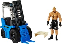 WWE Wrekkin Slam N Stack Forklift Vehicle with Lifting Action and Breakable Par