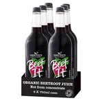 Beet It Organic Beetroot Juice 750ml Bottles - Vegan - Picked and Pressed - No Added Sugar (Pack of 6)