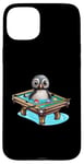 iPhone 15 Plus Billiards Penguin Hustler Pool Snooker Playing Pool Games Case