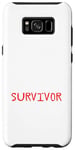 Coque pour Galaxy S8+ AP Biology T-shirt humoristique Survivor High School Bio