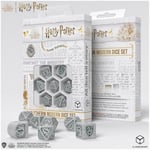 Harry Potter - Slytherin Moderne Dice (Dés ) Set - Blanc (7) - Anglais