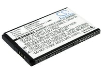 Kompatibelt med Samsung TracFone T401g, 3.7V, 500 mAh