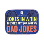 Talking Tables 100 Cards Dad Jokes, Play with Family, Funny Present for Fathers Day, Birthday, Christmas Secret Santa, Stocking Fillers, Xmas Gifts, Travel Card Games, Ages 13+