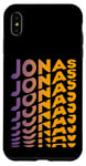 iPhone XS Max Jonas Tie Dye Groovy Hippie 60s 70s, Name Jonas Case