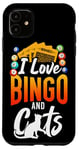 iPhone 11 Bingo Player Cat I Love Bingo And Cats Case