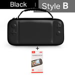 Rangement Pour Nintendo Switch Lite,Mini Étui De Protection,Accessoires Nintendo Switch - Type H-Black-1pcs