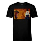 T-Shirt Homme Col Rond Uchihua Madara Sasuke Kyubi Naruto Manga Shonen Japon