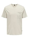 ONLY & SONS Men's Onsbale Reg Ss Tee T-Shirt, White, XS