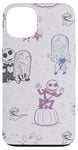 Coque pour iPhone 13 L'Étrange Noël de monsieur Jack et Sally de Tim Burton