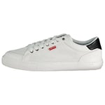 Levi's Homme Woodward Refresh Basket, Regular White, 39 EU