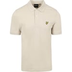 T-shirt Lyle And Scott  Polo Ecru Plain