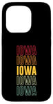 Coque pour iPhone 15 Pro Rainbow de l'Iowa