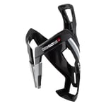 Elite Custom Race Plus Bottle Cage, Black/White