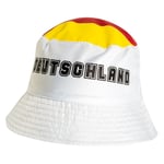 Tyskland Bøttehatt - Hvit/Gul/Rød/Sort - merchandise, størrelse One Size Adult