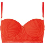 Rembourrés Morgan  Soutien-gorge ampliforme coques moulées orange Salomé