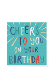 Caroline Gardner Cheers To You Birthday Card