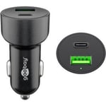 Goobay Dobbel USB PD-billader 48 watt (1 x USB-C/1 x USB-A)