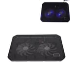 Laptop Cooling Pad 2 Fans Laptop Cooler Cooling Pad For Laptop Under 17