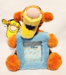 Disney Store Winnie The Pooh Tigger Soft Plush Photo Frame - New