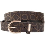 Ceinture Calvin Klein Jeans  Ceinture Femme  Ref 55247 Marron