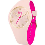 Ice-Watch - ICE duo chic Pink duo - Montre rose pour femme avec bracelet en silicone - 023275 (Small)