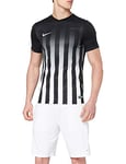 NIKE SS Striped Division II – Men's T-Shirt, Men, SS Striped Division II Jsy, Black/White (Black/White/White), XXL