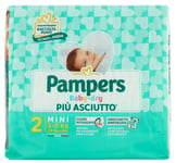 Pampers Baby-Dry 2 3-6 Kg. 24 Pièces Couches Made IN Italy