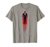 Superman Man of Steel Red Streak T-Shirt