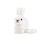 LEGO Animals Minifigure Rabbit with Pink Nose