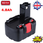 14.4V 4.8Ah Battery For Bosch BAT038 BAT040 BAT140 2607335533 PSR1440 GDS GSR