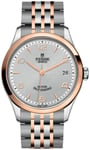 Tudor M91451-0001 1926 Silverfärgad/Roséguldstonat stål Ø36 mm