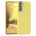 For Samsung Galaxy S21 5G Phone Case Silicone Back Cover Protection Soft Yellow