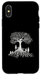 Coque pour iPhone X/XS Arbre généalogique Shinrin Yoku