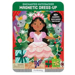 Mudpuppy ‎9780735382404 Enchanted Nutcracker Dress Up Game with Illustrated Christmas Scenes Including 2 Ballerina Characters and Over 40 Mix and Match Magnets Perfect for Holiday Travel, Small